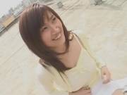 Nayuka Mine Gets Her Face All Sticky And Messy.