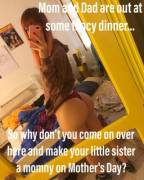 [B/S] Make Me A Mommy For Mother's Day