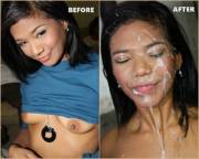 Emy Reyes - Cumbang - Before &Amp;Amp;Amp; After