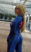[Self] I Totally Love My First Latex Cosplay. Zero Suit Samus By Adia Cosplay