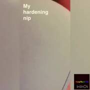 Nipple Hardening In Real Time!