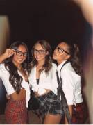 Geeky Schoolgirls