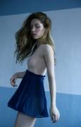 Blue Skirt