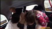 [Fff]Femalefaketaxi - Anna Di, Cherry Kiss, Hayli Sanders Lesbian Taxi Threesome ...