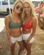 An Attractive Couple Of Girls