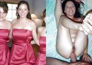 Bridesmaid Having Some Fun