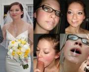 Enough Cute Titles - Another Bride With Cum On Her Face (Bonus In Comments)