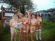 A Happy Nude Wedding Caw Caw