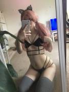 The Thigh Highs Keep Me Warm ❄️