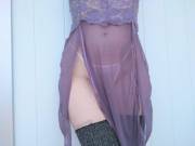 Thigh Highs And Mesh In The Sun [Oc]