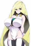 Lusamine Is Fully Aware Of How Hot She Is