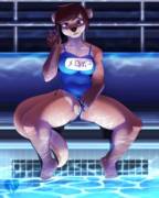 Hooking Up At The Pool. [F] (Tyroo) 