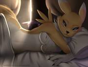 Sleeping With Renamon. [F] (Doomthewolf) 