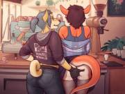 Pulling Shots [Mf] (Glopossum)