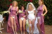 Sexy Bride With Her Naughty Bridesmaids