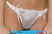 Fancy Lacy White See-Thru Panties