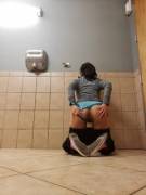 [F]Antasizing About Someone Taking Advantage Of Me In The Bathroom At Work