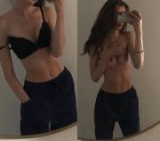 When You Can't Wait To Get Home And Take O[F]F Bra, Finallyyy Free..