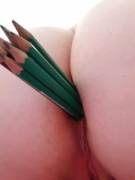 [Oc] Do Pencils Count As Well? I Fitted 9 On My First Try