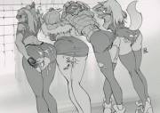 Kda Girls Lined Up