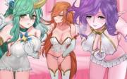 &Amp;Quot;Pajama&Amp;Quot; Guardian Soraka, Miss Fortune, And Janna [Pd]