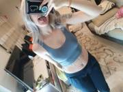 You Can Just See My Nipple Piercings (Oc)