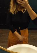 Tipsy And Frisky In Another Restaurant Bathroom 