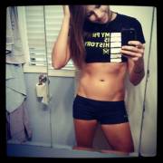 Air Force Girl From Taser Video (X-Post R/Realgirls And Video In Comments)