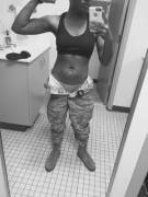 Airman Shows Her Guns And More