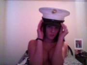 Another Hot Marine And Her Toys