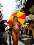 Naked Preggo In Public