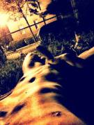 Celebrated National Nude Day In [M]Y Yard Last Night