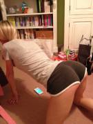 She Has A White Iphone