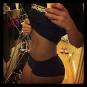 Fit Girl In Tight Shorts! (Selfshot)