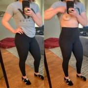 On/Of(F) Of My Tiny Tits On Bench Day