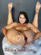 Adriana Chechik Gets Anal From Her Own Fleshlight