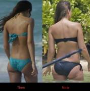 Jessic Alba's Ass Then Vs Now. What You Guys/Gals Think?