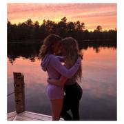 Shantel Vansanten (L) And A Friend