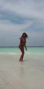 Enjoy The Beach With Zahia Dehar