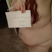 Okay, My First Time Ever Naked On The Internet. Nervous But Excited! (Verification)