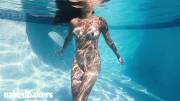 A Little Naked Swimming. [Oc]