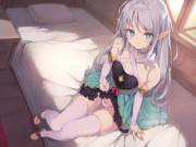 Elf Exposing Her Pantsu [Original]