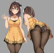 Yellow Dress Pantsu [Original]