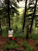 Wife Motivated Me To Walk Down Faster :)