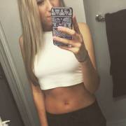 White Top Black Joggers Ottd