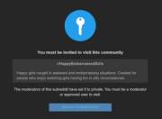 [Meta] /R/Happyembarrassedgirls Is Now Private And Requires Approval To Browse. What ...