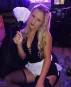 She Was Maid For This Costume