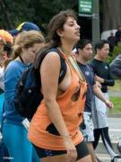 Pumpkin Face Cutout Shirt Is A Good Look