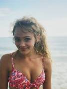 Pretty Girl At The Beach