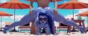 Widowmaker Getting Pounded On The Beach (Yeero)
